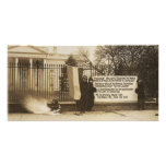 Women's Suffragette Bonfire in Washington D.C. photo cards
