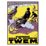 Women's T-Shirt:  Motorbike & Bicycle Race
