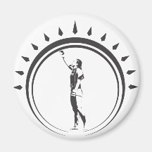 WOMENS VICTORY CROWN.ai Magnet