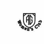 Women's White Sport Club Polo