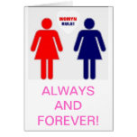 WOMYN RULE GREETING CARDS