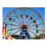 Wonder Wheel - Coney Island, NYC postcard