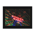 Wonder Wheel Neon (Coney Island, NY) postcard