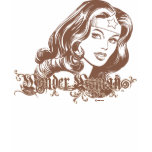 Wonder Woman Brown t-shirts