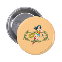 Wonder Woman Green Vines Pins