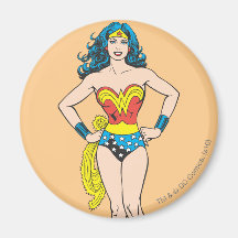 Wonder Woman Hands on Hips Refrigerator Magnets