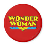 Wonder Woman Name and Logo magnets