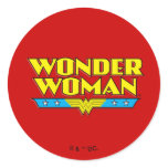 Wonder Woman Name and Logo stickers