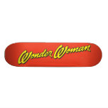 Wonder Woman Name Skate Board Deck
