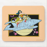 Wonder Woman with Jet mousepads