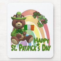 Wonderfully Cute Irish Bear with Flag Design #2