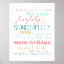 wonderfully made poster print