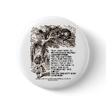 Wonderland Alice Go Among Mad People Quote