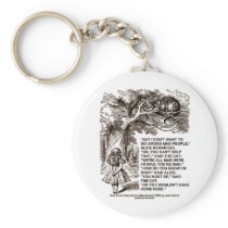 Wonderland Alice Go Among Mad People Quote