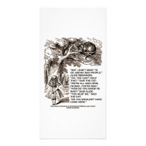 Wonderland Alice Go Among Mad People Quote