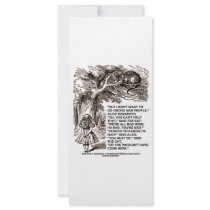Wonderland Alice Go Among Mad People Quote