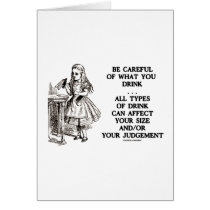 Wonderland Be Careful What You Drink (Alice) cards