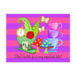 Wonderland Birthday Postcard