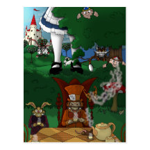 Wonderland Postcard