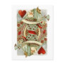 Wonderland Queen of Hearts Postcard