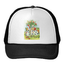 Wonderland Roses Mesh Hats