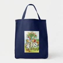 Wonderland Roses Tote Bags