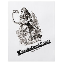 Wonderland Spirit (Alice & Her Flamingo)