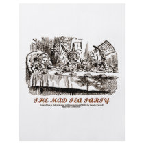 Wonderland The Mad Tea Party Flyer Design