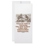 Wonderland Time Has Come Through Looking Glass rack cards