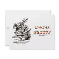 Wonderland White Rabbit