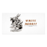 Wonderland White Rabbit photo cards