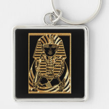 Wonders Of Egypt Gold Keychain