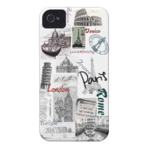 Wonders of Europe iPhone 4 Case-Mate Case