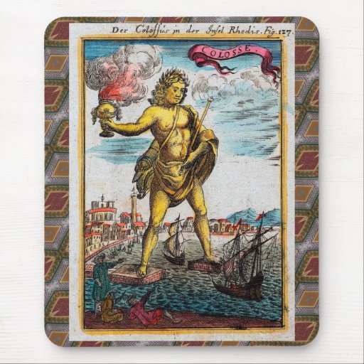 Wonders Of The Ancient World Mouse Pad
