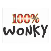 Wonky 100 Percent Postcards