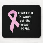 Won't get the Breast of me Mousepad
