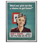 Won't You Give My Boy A Chance To Get Home? Full Color Flyer