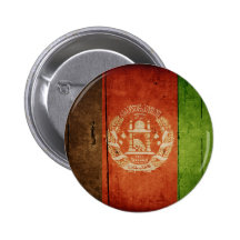 Wood Afghanistan Flag; Afghan Pins