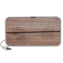 Wood Cabin Doodle Travel Speakers