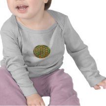 Wood Carving of Flower of Life Tshirt