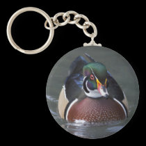 Wood Duck Keyring keychains