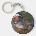 Wood Duck With An Ankle Braclet Keychain
