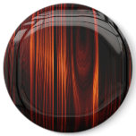 Wood Glossy Button Pin