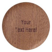 Wood Grain#1 Party Plates