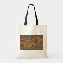 Wood grain, sheet of weathered timber tote bags