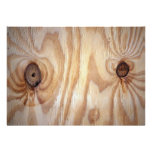 Wood grain texture personalised invitations