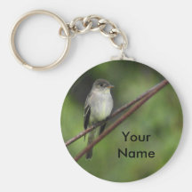Wood Peewee keychain