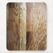 wood print mouse pad