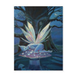 Wood Spirit - Fairy art postcard