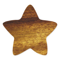Wood teak sticker